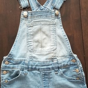 Jordache Demin Short Overalls size S 6-6x